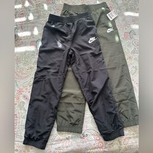 Nike Boys Black and Olive Joggers
